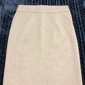 Stretchy Gray Pencil Skirt